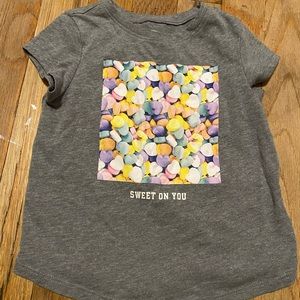 Old Navy Valentines Day themed shirt